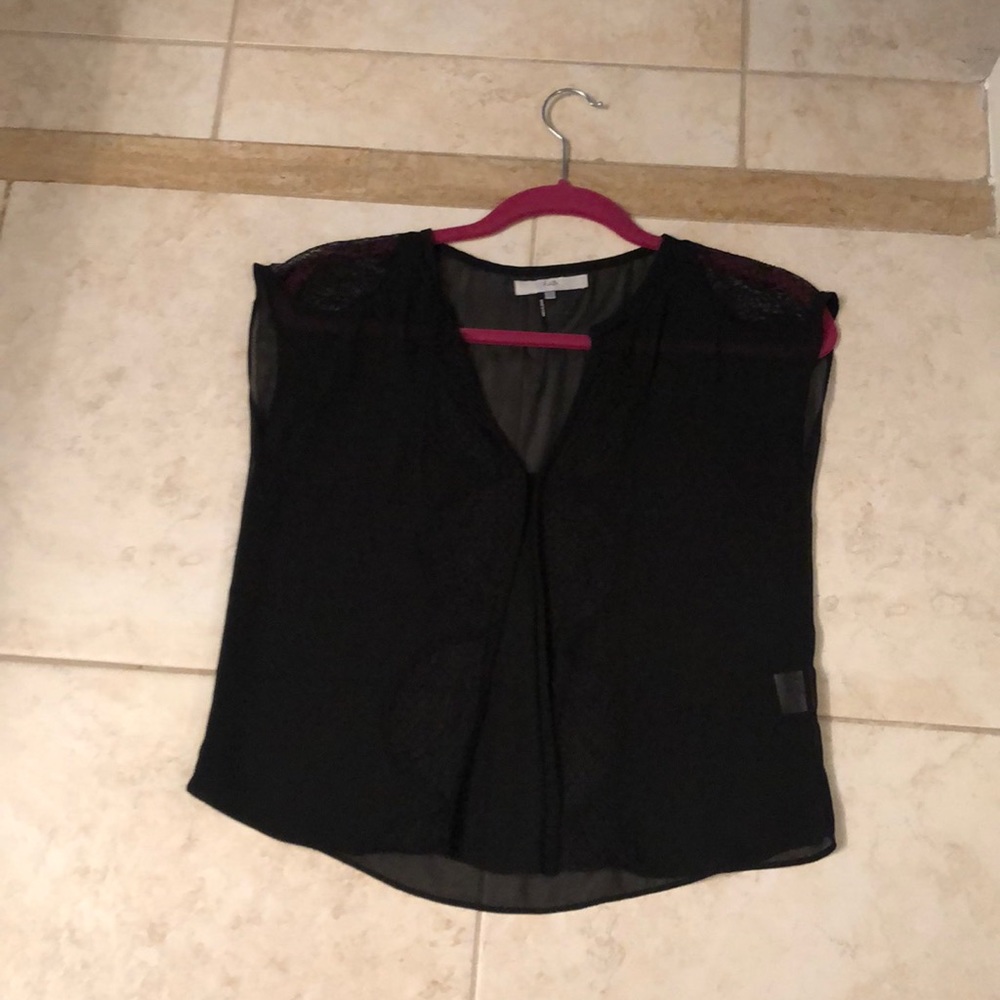 Fate top with Lace accents